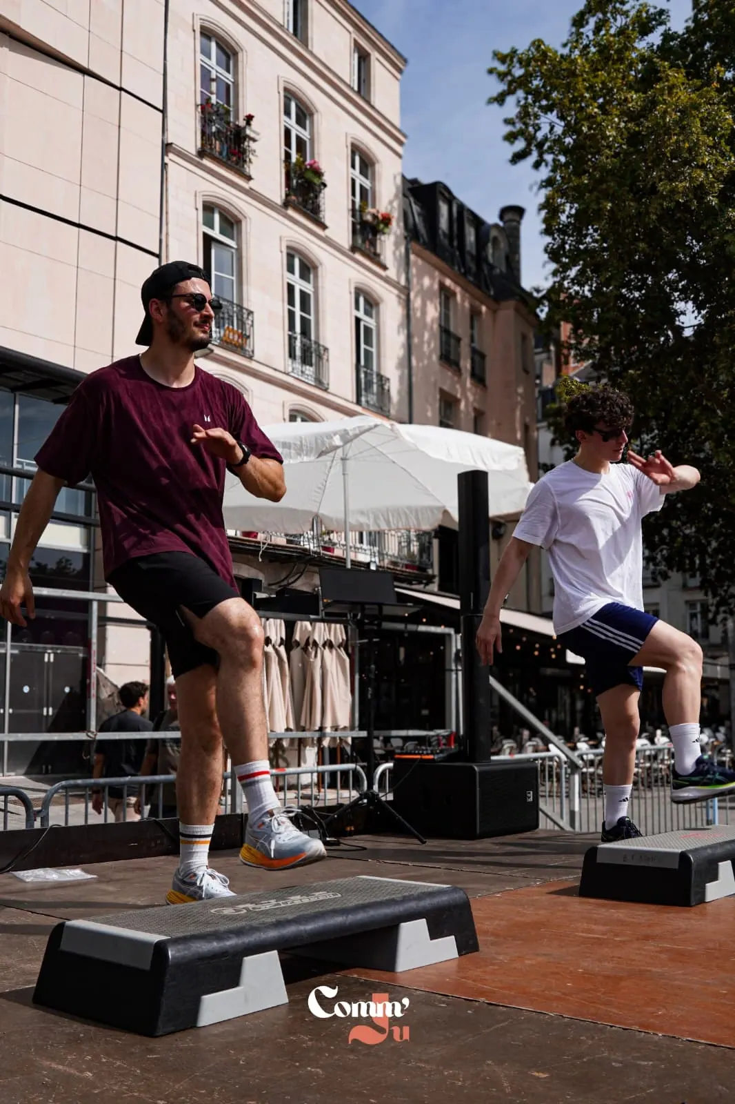 Cours de Step Nantes — cardio et coordination avec Ryan Marsault